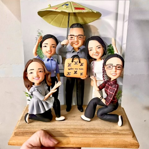 tượng chibi 3d